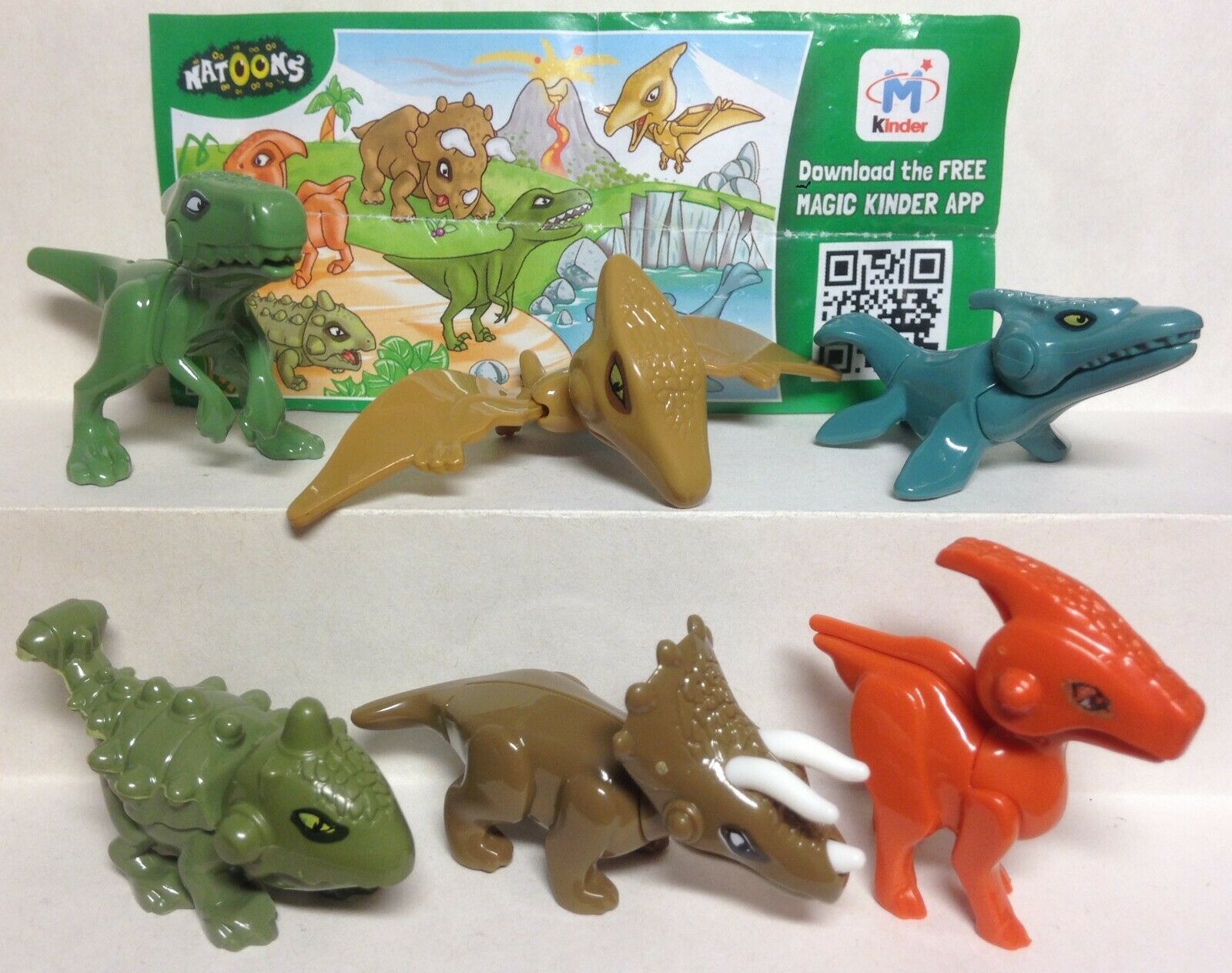 Dinosaur Myeloid Period Kinder Surprise Ferrero Series Bpz