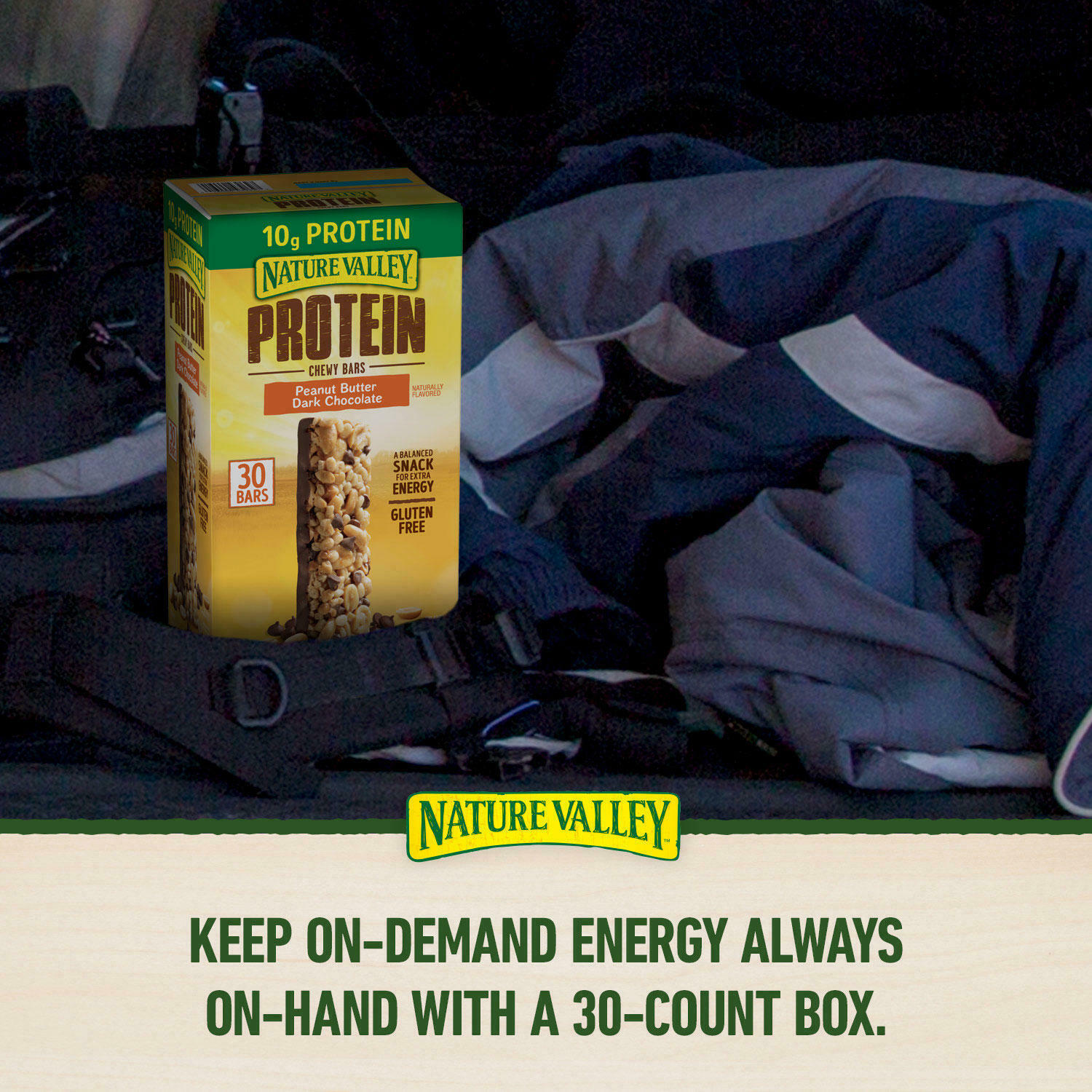 Nature Valley Peanut Butter Dark Chocolate Protein Chewy Bars Ct