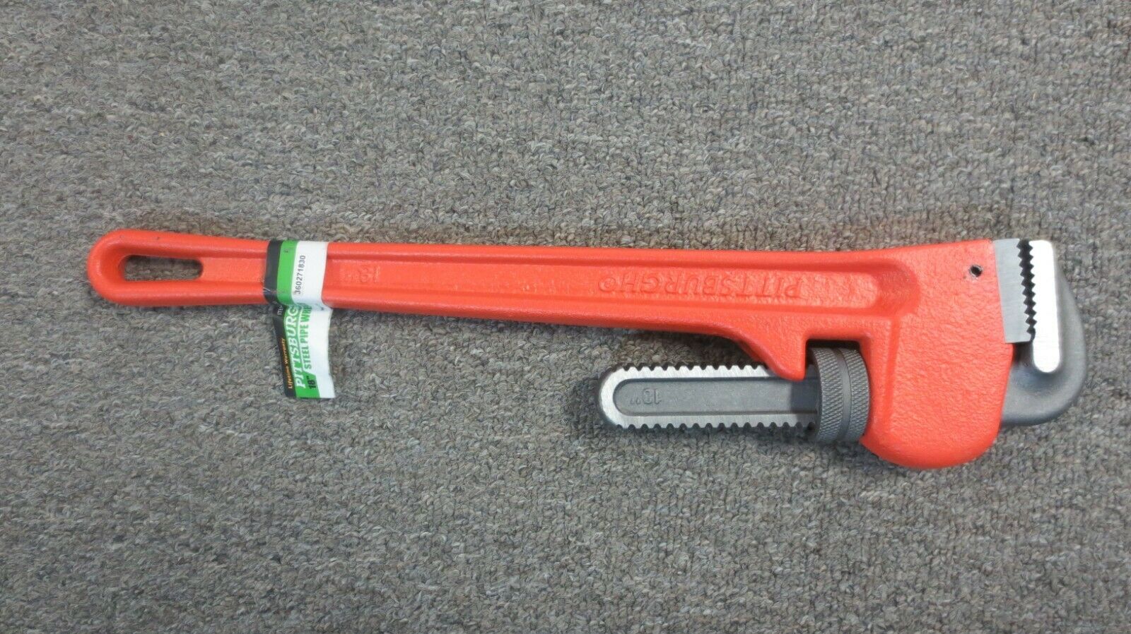 Pittsburgh 18 Steel Pipe Wrench