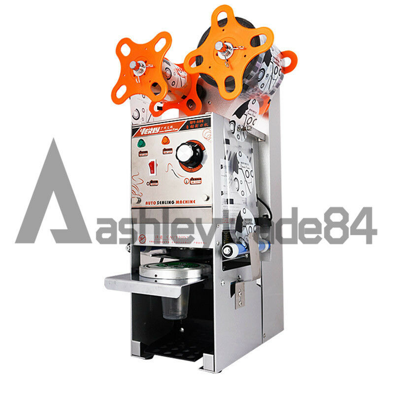 Wy 680 Semi Automatic Bubble Tea Cup Sealing Machine Juice Cup Sealer 220v 8700