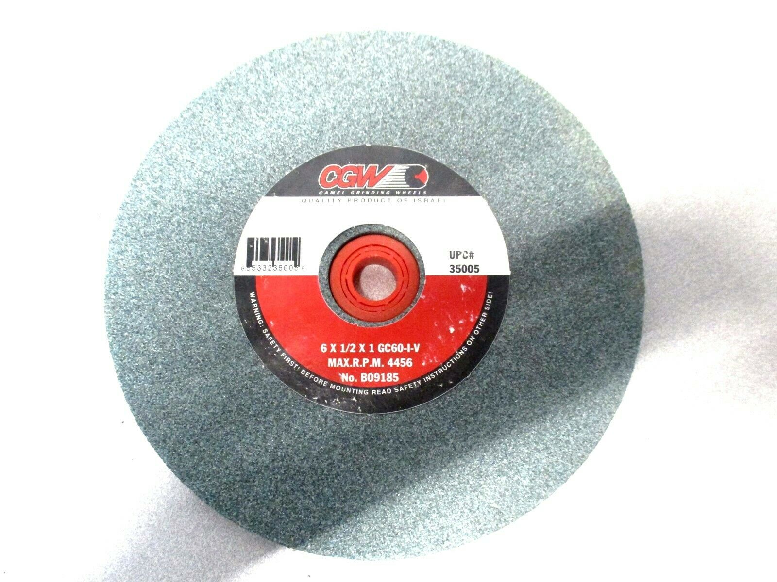 Cgw 35005 6 X 12 X 1 60 Grit Green Silicon Carbide Bench Grinding Wheel 7680