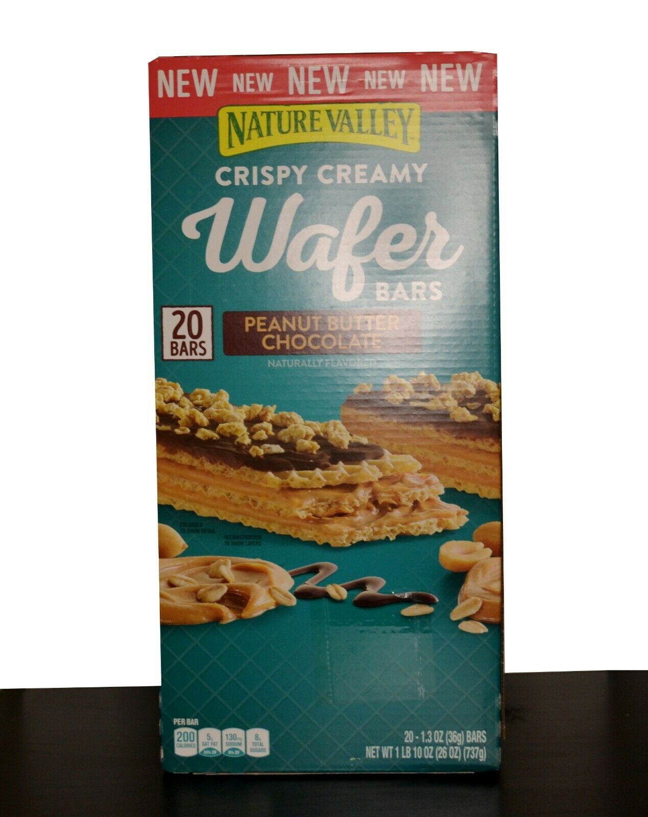 Nature Valley Peanut Butter Chocolate Wafer Bar 20 Ct 26 Oz Each Pack 