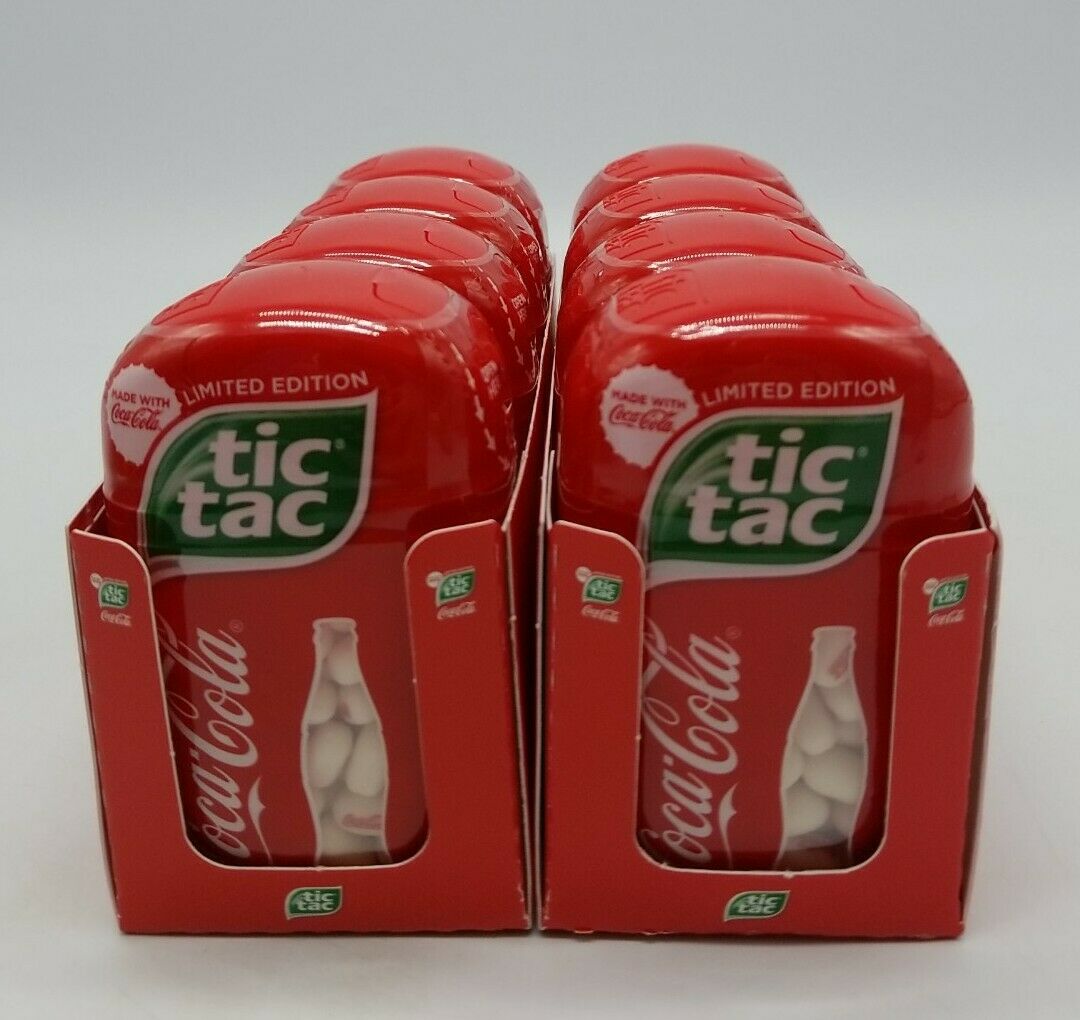 Coca Cola Coke Flavored Tic Tac Limited Edition 8 Packs 34 Oz 200 Count 4133