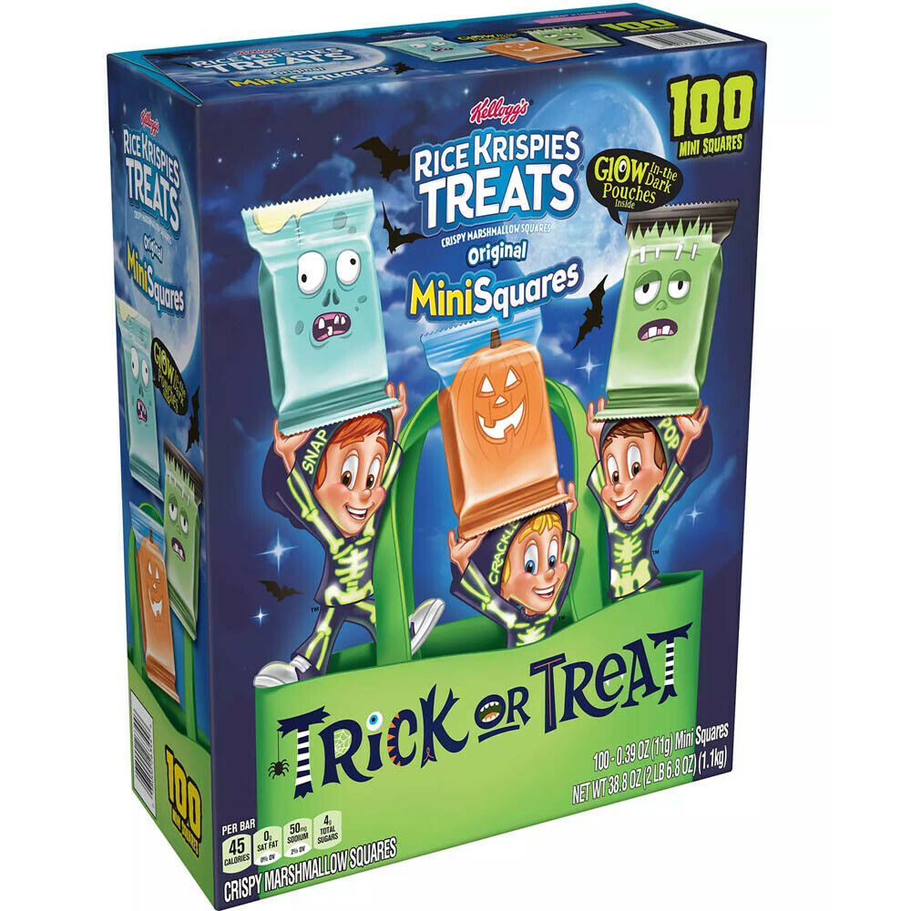 Kellogg's Rice Krispies Treats Halloween Mini Squares (100 Ct.)