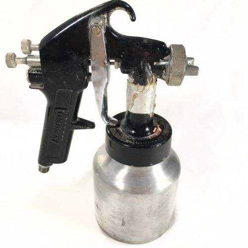 SEARS Craftsman Vintage Spray Gun 106.157121 + Canister Untested