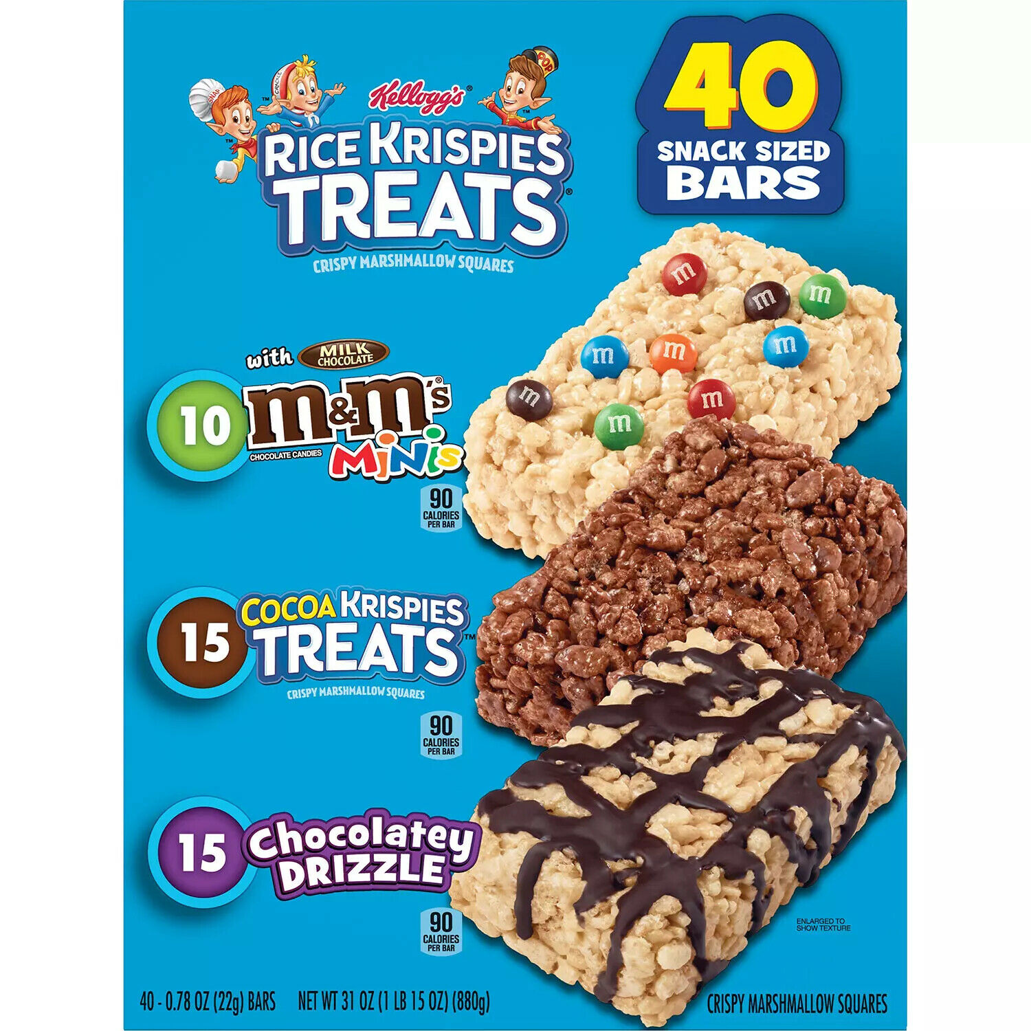 Kellogg S Rice Krispies Treats Variety Pack 40 Ct